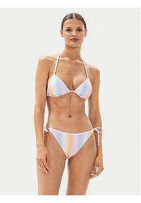 TOMMY HILFIGER - Tommy Hilfiger Dół od bikini UW0UW05316 Kolorowy. Materiał: syntetyk. Wzór: kolorowy #3