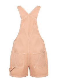 RVCA Ogrodniczki 23B091504 Różowy Relaxed Fit. Kolor: różowy. Materiał: bawełna
