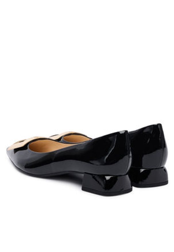 HÖGL Czółenka 0-102224-01000 Czarny. Kolor: czarny. Materiał: skóra