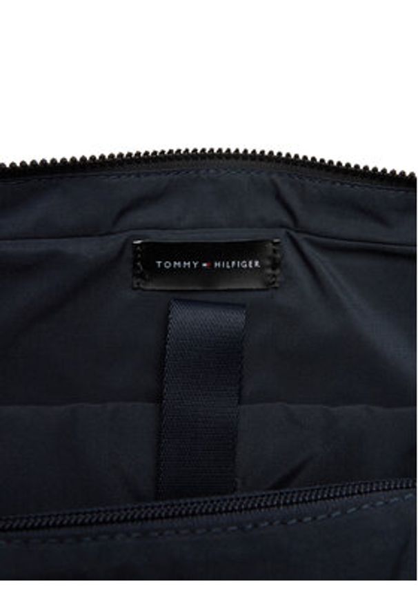 TOMMY HILFIGER - Tommy Hilfiger Torba na laptopa Th Foundation Computer Bag AM0AM13198 Granatowy. Kolor: niebieski. Materiał: skóra