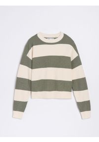 Sinsay - Sweter - zielony. Kolor: zielony