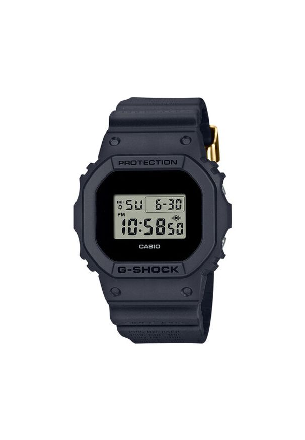 G-Shock Zegarek 40th Anniversary Remaster Black Series DWE-5657RE-1ER Czarny. Kolor: czarny. Materiał: syntetyk