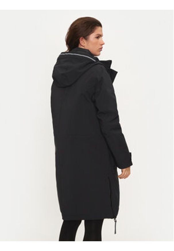 Halti Parka Bergga 065-0425 Czarny Relaxed Fit. Kolor: czarny. Materiał: syntetyk