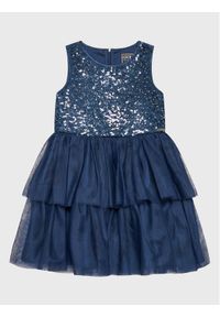 Sukienka elegancka Guess. Kolor: niebieski. Styl: elegancki #1