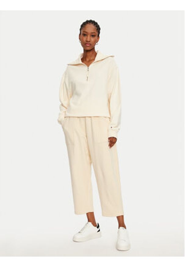 ViCOLO Spodnie dresowe TS0478 Écru Regular Fit. Materiał: syntetyk