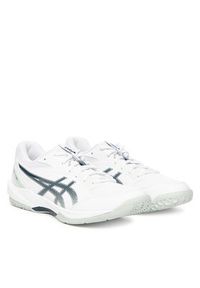 Asics Buty halowe Gel-Task 4 1071A103 Biały. Kolor: biały. Materiał: materiał