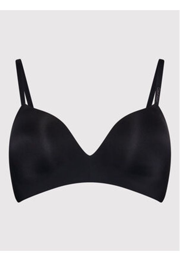 Calvin Klein Underwear Biustonosz bezfiszbinowy 000QF4081E Czarny. Kolor: czarny. Materiał: syntetyk