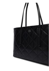 Calvin Klein Torebka Quilted Small Tote LV04F3325G Czarny. Kolor: czarny. Materiał: skórzane #3