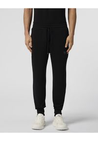 Plein Sport Spodnie dresowe SAFC MJT2788 STE003N Czarny Regular Fit. Kolor: czarny. Materiał: bawełna #1
