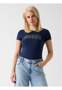 Guess T-Shirt 172699 Niebieski Classic Fit. Kolor: niebieski #1