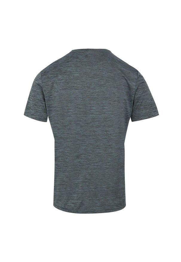 Regatta - T-shirt Męski Melanżowy Fingal Edition. Kolor: wielokolorowy, niebieski, szary. Wzór: melanż