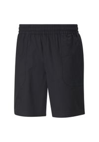 Szorty Sportowe Męskie Puma Modern Basics Chino 8''. Kolor: czarny. Długość: krótkie