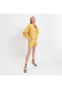 Mohito - Bluza oversize - Żółty. Kolor: żółty #1