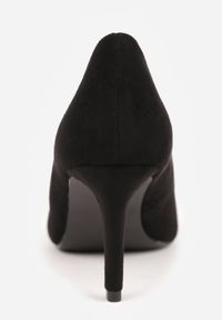 Renee - Czarne Czółenka Szpilki z Wkładką ze Skóry Naturalnej ze Szpiczastym Noskiem Mairisse. Nosek buta: szpiczasty. Kolor: czarny. Materiał: skóra. Obcas: na szpilce. Styl: elegancki, klasyczny #5