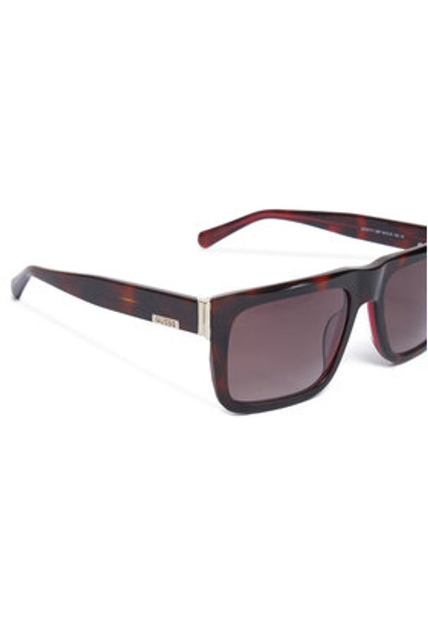 Guess Okulary przeciwsłoneczne GU00171 56F Brązowy. Kolor: brązowy