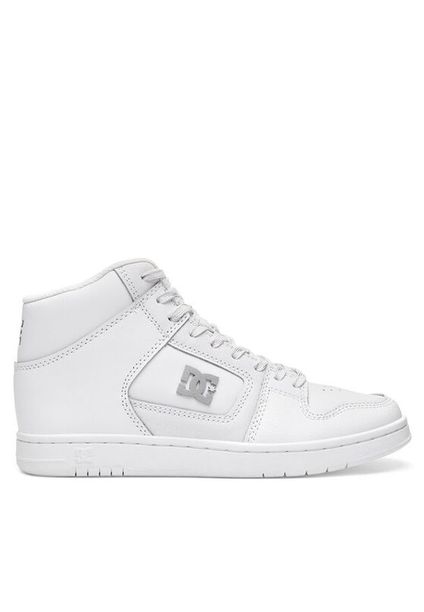 DC Shoes Sneakersy MANTECA 4 HI ADJS100164-WS4 Biały. Kolor: biały. Materiał: skóra