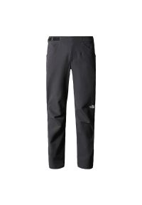 Spodnie The North Face Athletic Outdoor 0A7X6F0C51 - szare. Kolor: szary. Materiał: materiał, poliester, elastan, nylon. Sport: outdoor