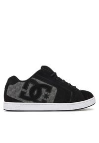 DC Shoes Sneakersy NET DC01774062 Czarny. Kolor: czarny. Materiał: materiał