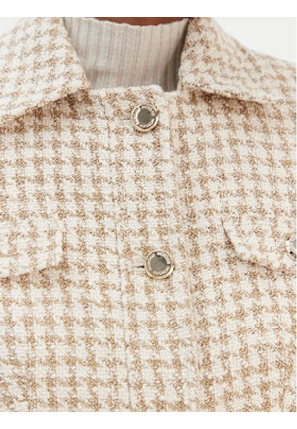 Morgan Bluzka 252-VENU.F Beżowy Regular Fit. Kolor: beżowy. Materiał: bawełna