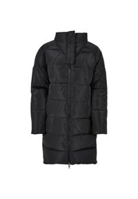 Damska kurtka z wysokim dekoltem Urban Classics. Kolor: czarny. Materiał: puch. Sezon: zima. Styl: elegancki #1