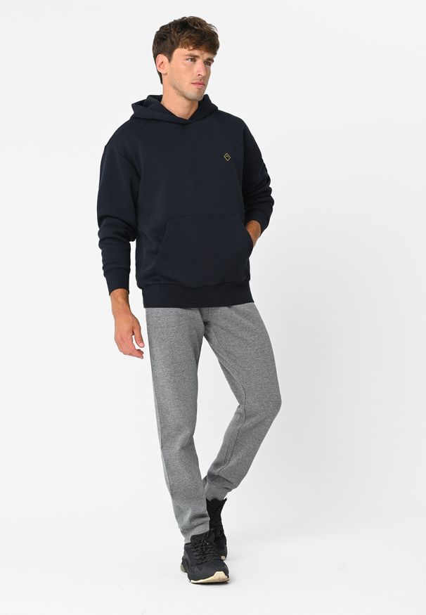 Volcano - Joggery dresowe N-BEN. Materiał: dresówka. Wzór: napisy, gładki. Sport: fitness