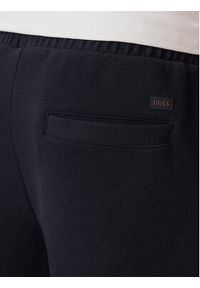 BOSS Spodnie dresowe Se Bend 50565612 Granatowy Regular Fit. Kolor: niebieski. Materiał: bawełna #3