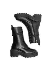 Gino Rossi - GINO ROSSI Trzewiki RST-CIRCLE-01B Czarny. Kolor: czarny. Materiał: skóra #6