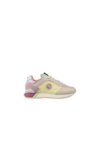 Buty do chodzenia damskie Colmar Travis Plus. Zapięcie: sznurówki. Kolor: żółty, wielokolorowy. Materiał: zamsz, materiał, syntetyk, guma. Szerokość cholewki: normalna. Sport: turystyka piesza