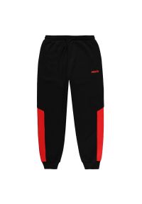 Spodnie dresowe Prosto Klasyk Sweatpants Criso Black KL232MPAN4052 - czarne. Kolor: czarny. Materiał: dresówka