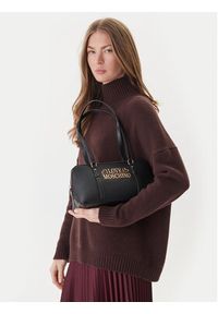 Love Moschino - LOVE MOSCHINO Torebka JC4332PP0NK1300A Czarny. Kolor: czarny. Materiał: skórzane
