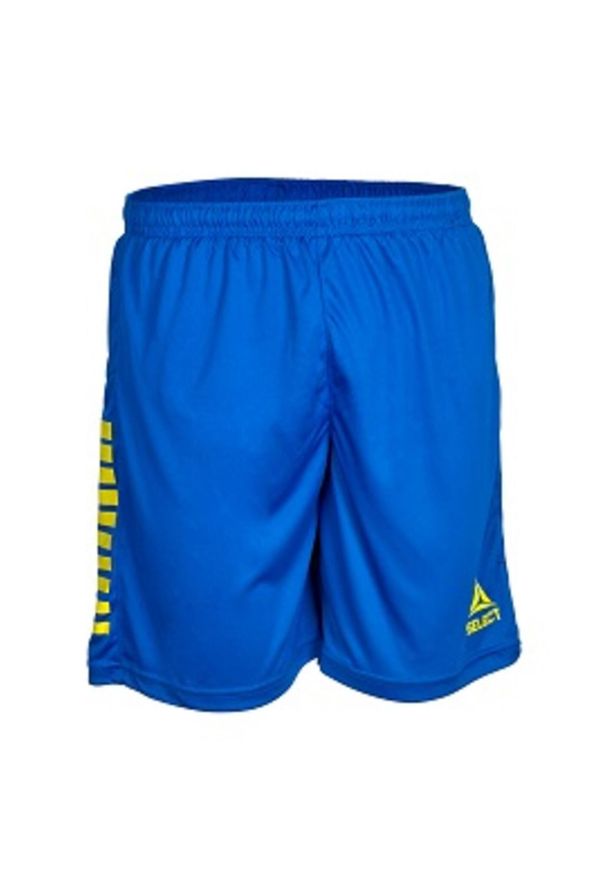 SELECT Juniorskie Spodenki SPAIN. Kolor: niebieski, wielokolorowy, żółty. Sport: piłka nożna