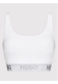 Hugo Biustonosz top Sporty Logo 50469631 Biały. Kolor: biały. Materiał: bawełna #3