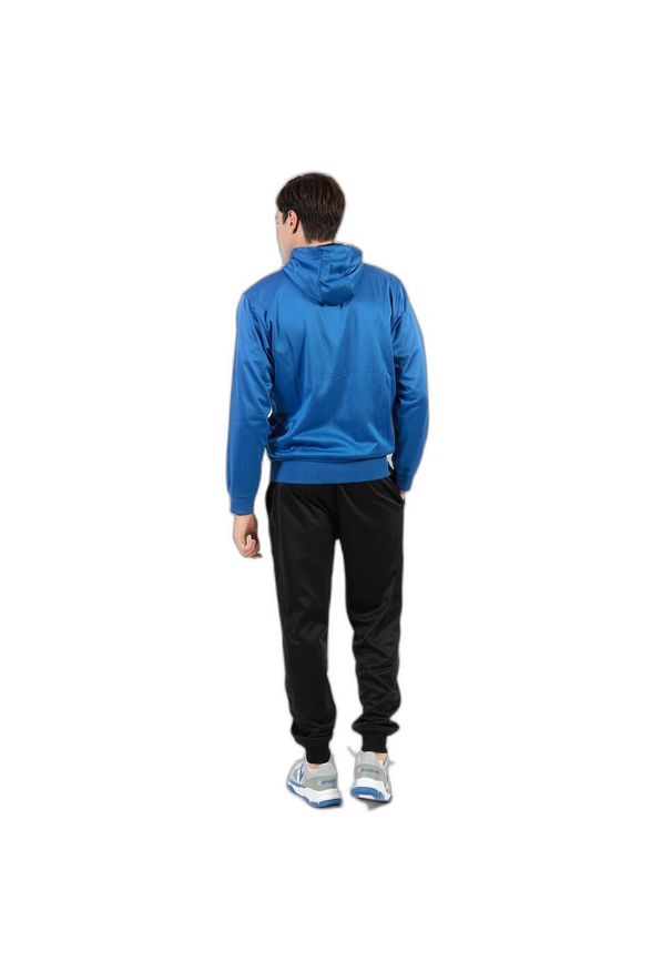 Givova - Dres Tuta King z polarfleece (Sorrento) — 2XS, Czarny. Okazja: na uczelnię. Kolor: wielokolorowy, fioletowy, czarny. Materiał: dresówka. Styl: sportowy