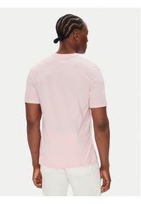 Calvin Klein Jeans T-Shirt LV040HM265 Różowy Regular Fit. Kolor: różowy. Materiał: bawełna #3