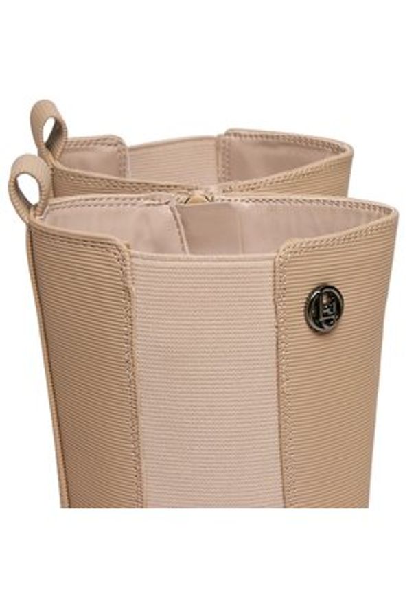 Liu Jo Botki Taylor 628 4F3717 EX014 Beżowy. Kolor: beżowy. Materiał: skóra