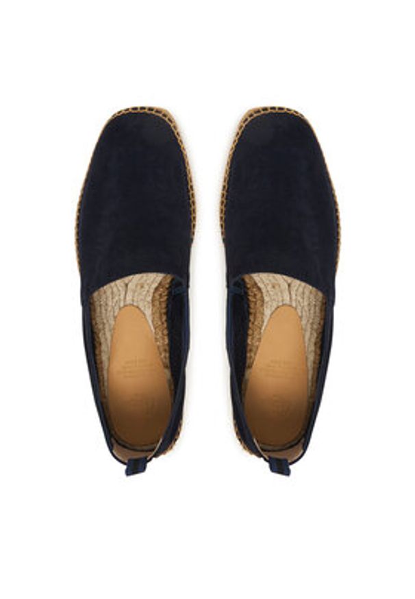 Castañer Espadryle Pablo 23419 Niebieski. Kolor: niebieski. Materiał: skóra, zamsz