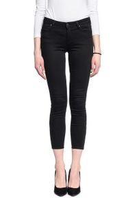 Lee - SPODNIE DAMSKIE LEE SCARLETT CROPPED BLACK RINSE L30CFS47