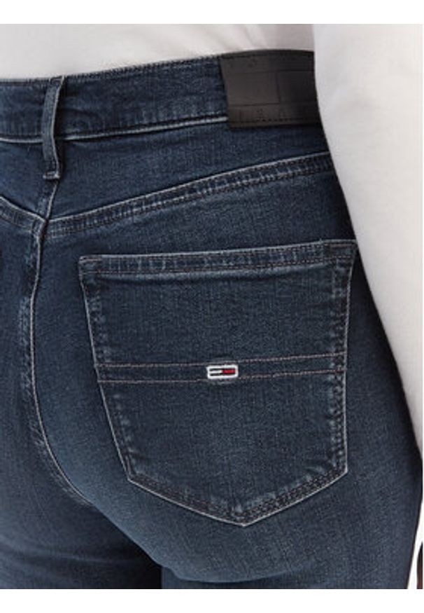 Tommy Jeans Jeansy Nora DW0DW21393 Niebieski Skinny Fit. Kolor: niebieski