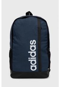 Adidas - adidas Plecak kolor granatowy duży z nadrukiem. Kolor: niebieski. Materiał: materiał. Wzór: nadruk