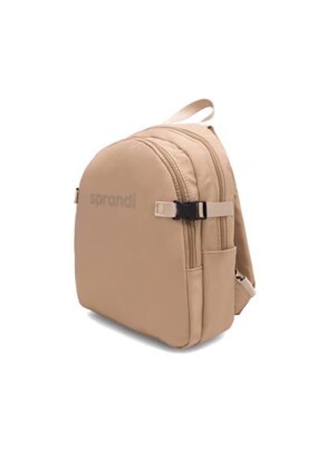 Sprandi Plecak SPR-P-028-A23 Beżowy. Kolor: beżowy. Materiał: poliester, materiał