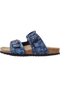 Geox - Sandały GEOX J GHITA BOY Niebieski. Kolor: niebieski. Materiał: syntetyk. Sezon: lato