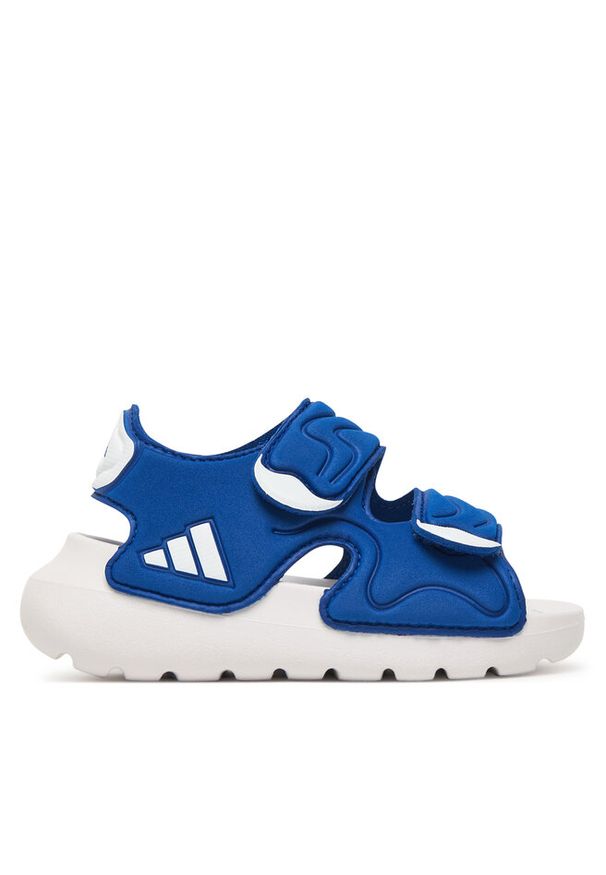 Adidas - Sandały adidas. Kolor: niebieski