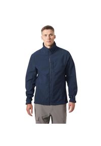 Kurtka męska softshell Helly Hansen r. XL. Kolor: czarny, niebieski, wielokolorowy. Materiał: softshell. Sport: turystyka piesza