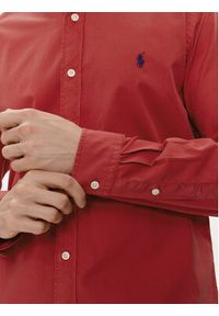 Polo Ralph Lauren Koszula 710937993002 Czerwony Regular Fit. Typ kołnierza: polo. Kolor: czerwony. Materiał: bawełna #2