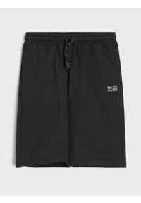 Sinsay - Szorty dresowe bermudy - szary. Kolor: szary. Materiał: dresówka #1