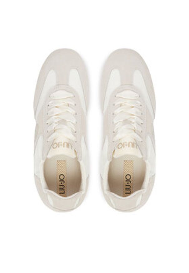 Liu Jo Sneakersy Darcey 01 BA6091 PX003 Écru. Materiał: zamsz, skóra