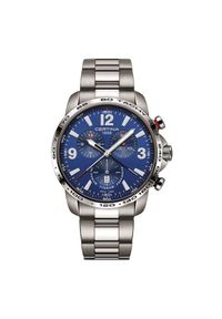 CERTINA ZEGAREK DS PODIUM CHRONOGRAPH 1/100 SEC C001.647.44.047.00. Styl: elegancki