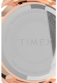 Timex zegarek TW2U98100 Transcend Floral damski kolor różowy. Kolor: różowy. Materiał: materiał #5