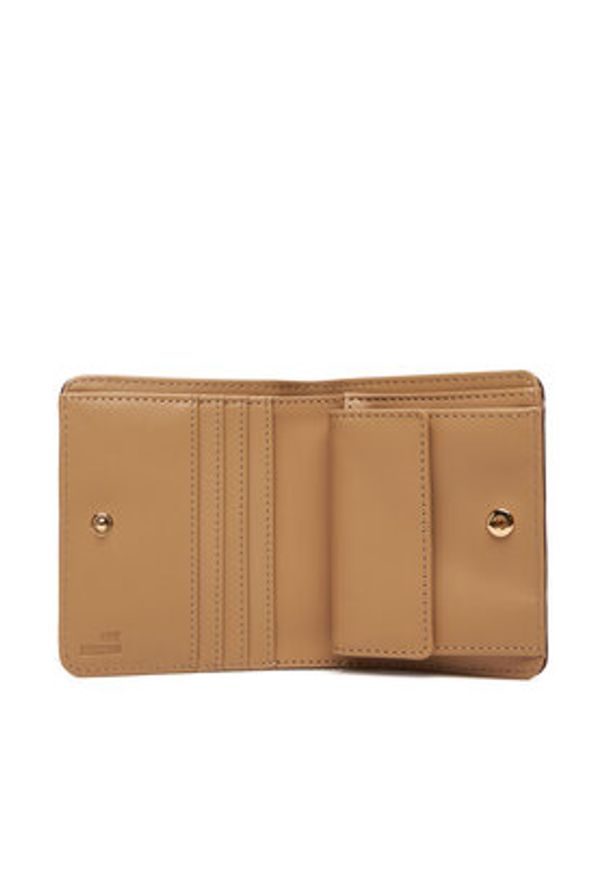 Love Moschino - LOVE MOSCHINO Portfel JC5612PP1NKD0552 Bordowy. Kolor: czerwony. Materiał: skóra
