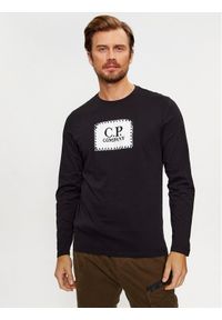 C.P. Company Longsleeve 15CMTS043A 005100W Czarny Regular Fit. Kolor: czarny. Materiał: bawełna. Długość rękawa: długi rękaw #1